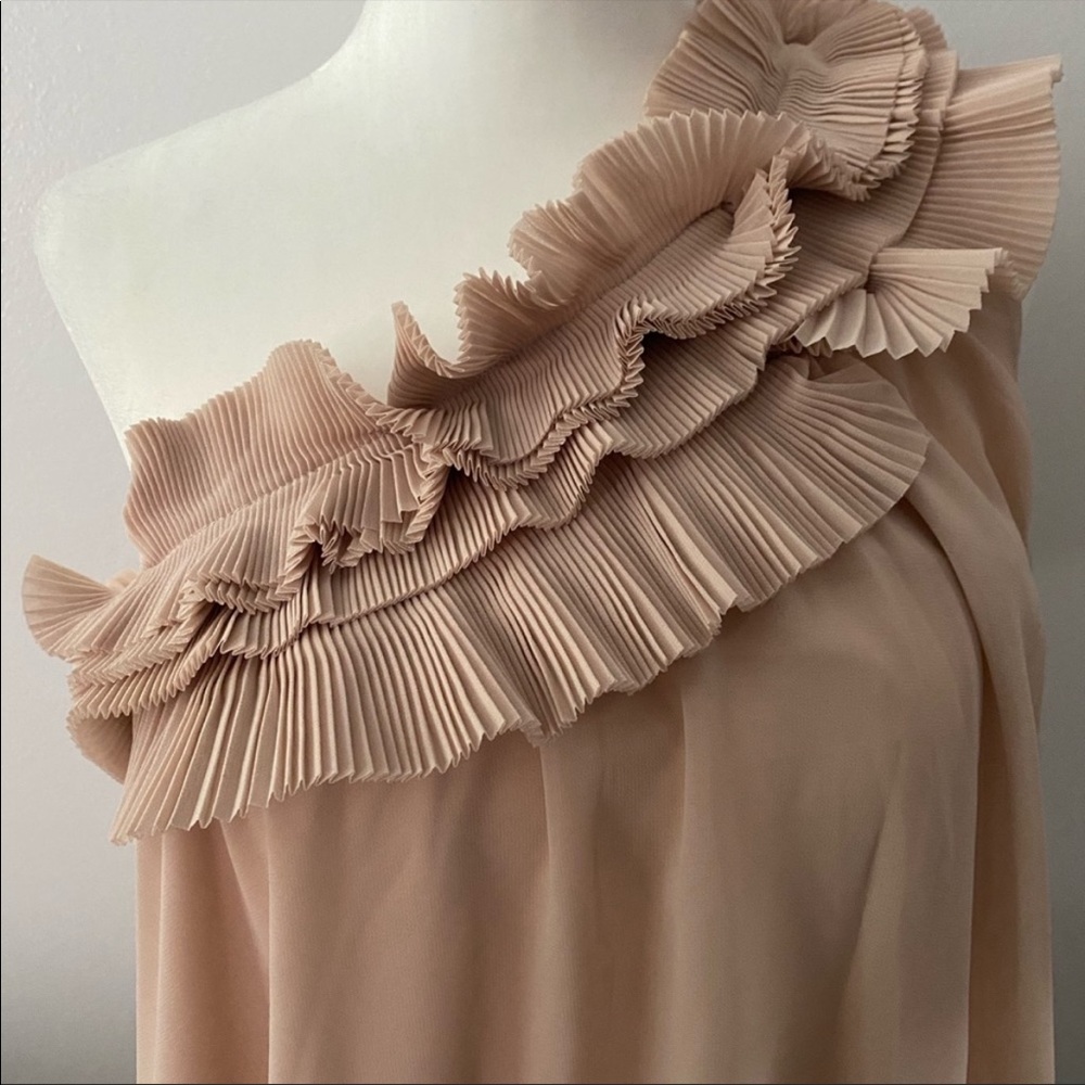 H&M One Shoulder Ruffle Dress - Picture 3 of 7